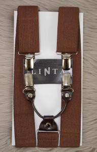 Szelki męskie jednokolorowe szerokie