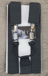 Szelki męskie jednokolorowe szerokie