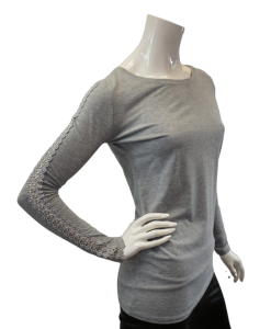 Bluzka damska zdobienia na rękawach