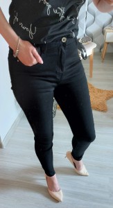 Spodnie damskie jeans SECOND SKIN