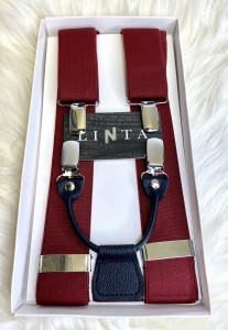 Szelki męskie jednokolorowe szerokie