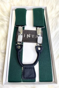 Szelki męskie jednokolorowe szerokie