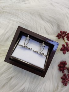 Spinki do mankietów srebrny klucz wiolinowy