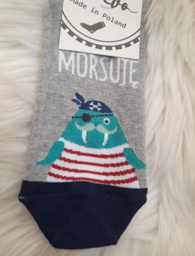 Skarpetki męskie mors pirat MORSUJĘ