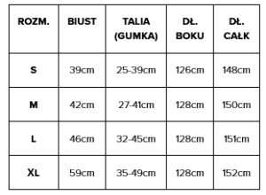 Sukienka długa z rękawem SALMA