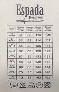 Koszula męska długi rękaw biała w kwiatuszki granatowo-brązowe REGULAR FIT