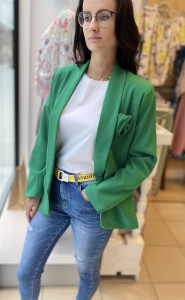 Marynarka damska z różą