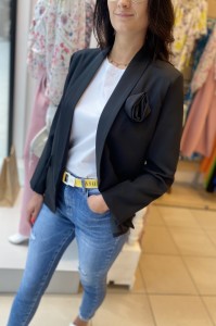 Marynarka damska z różą