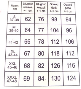 Koszula męska długi rękaw gęsty czerwony wzór 