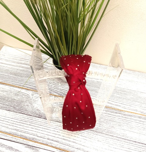 Opaska do włosów delikatne zdobienie 