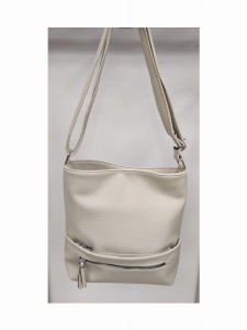 Torebka damska listonoszka dwie kieszonki z przodu logo FRANCIS