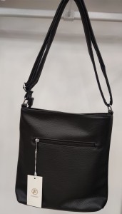 Torebka damska listonoszka dwie kieszonki z przodu logo FRANCIS