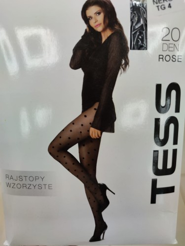 Rajstopy wzorzyste ROSE