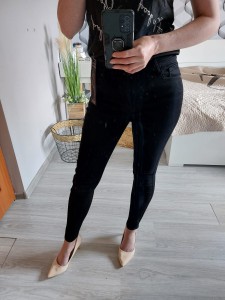 Spodnie damskie jeans SECOND SKIN