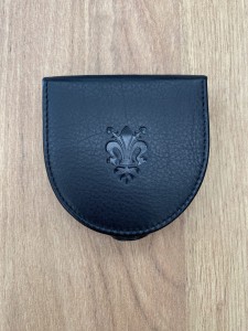 Portmonetka podkówka skóra naturalna herb