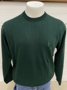 Sweter męski konik okrągły dekolt Plus Size