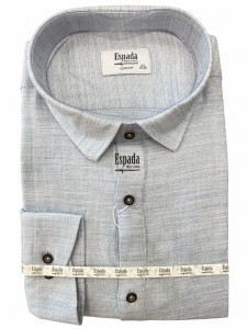 Koszula 100% bawełna SLIM FIT zapinana do połowy 