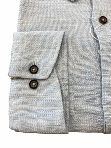 Koszula 100% bawełna SLIM FIT zapinana do połowy 