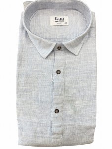 Koszula 100% bawełna SLIM FIT zapinana do połowy 