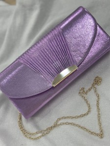 Torebka damska kopertówka błyszcząca 