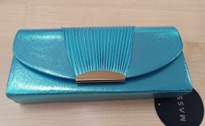 Torebka damska kopertówka błyszcząca 