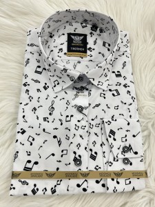 Koszula męska LUX BRAND KOMFO w nutki