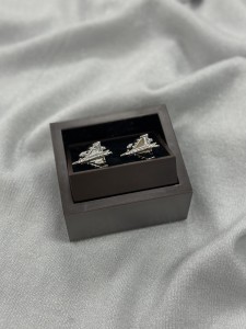 Spinki do mankietów odrzutowce