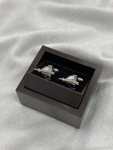 Spinki do mankietów odrzutowce