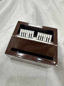 Spinki do mankietów wzór klawisze 