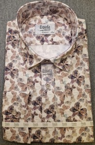 Koszula męska SLIM FIT w motylki 