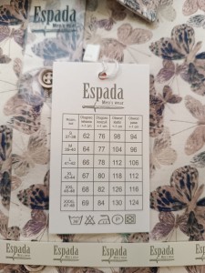 Koszula męska SLIM FIT w motylki 