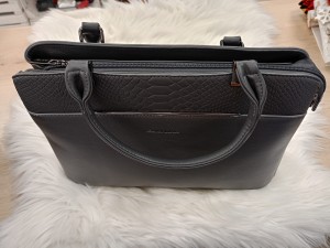 Torebka elegancka trzy kieszenie z motywem skóry węża  