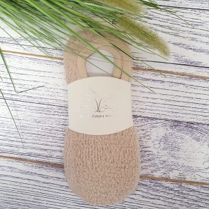 Stopki puchate  z antypoślizgiem 