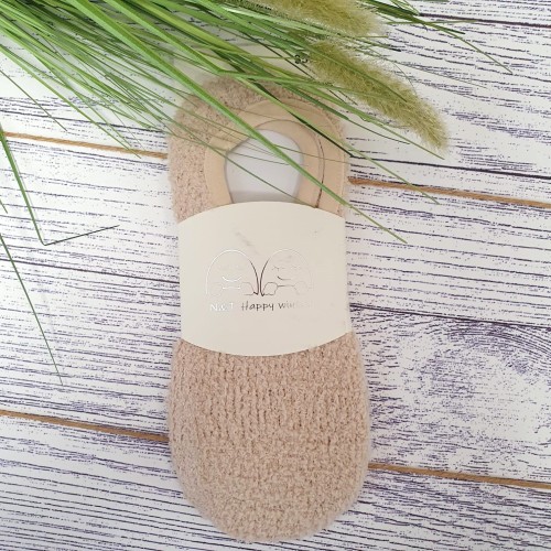 Stopki puchate  z antypoślizgiem 