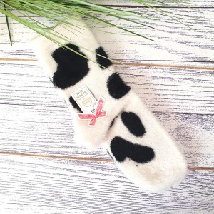 Skarpety damskie wysokie włochate 