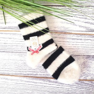 Skarpety damskie wysokie włochate 