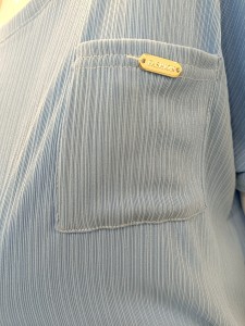 Bluzka damska z kieszonką prążek 