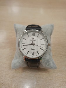 Zegarek męski na skórzanym pasku