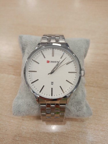 Zegarek męski bransoleta matowo-błyszcząca