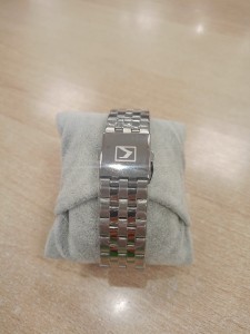 Zegarek męski bransoleta matowo-błyszcząca