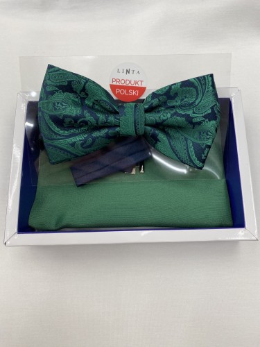 Mucha męska wzór paisley  