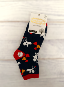 Damskie skarpety kupidyn i serduszka 