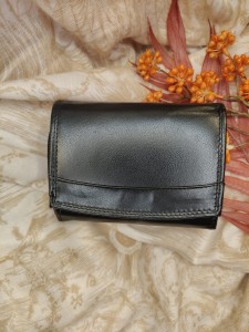 Portfel damski skóra naturalna poziom