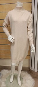 Sukienka dzianinowa półgolf 