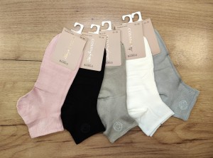 Skarpetki stopki babusowe perfumowane z uśmiechniętą buźką 