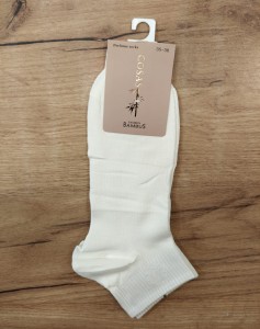 Skarpetki stopki babusowe perfumowane z uśmiechniętą buźką 