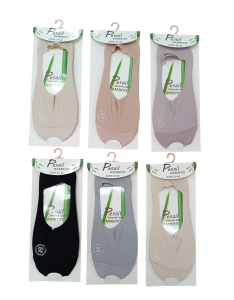 Skarpety balerinki damskie bambusowe bezszwowe