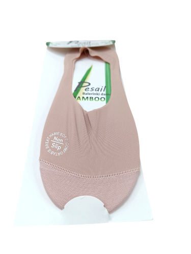 Skarpety balerinki damskie bambusowe bezszwowe