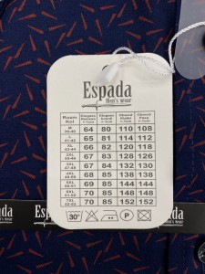 Koszula męska krótki rękaw REGULAR wzór kreski