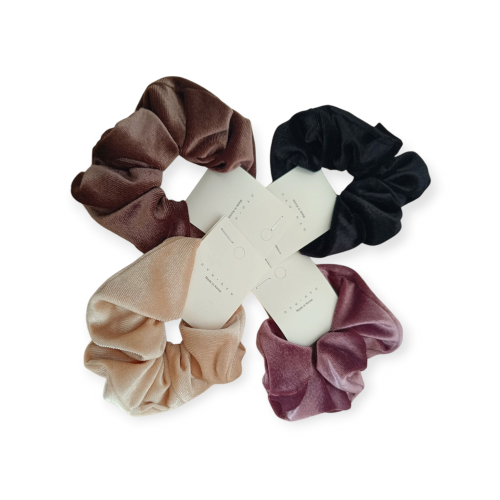 Gumka do włosów welurowa